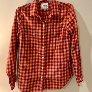 Plaid Old Navy flannel shirt
